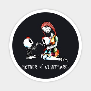 Mother Of Nightmares Two Boys Ladies Funny Happy Mother Magnet